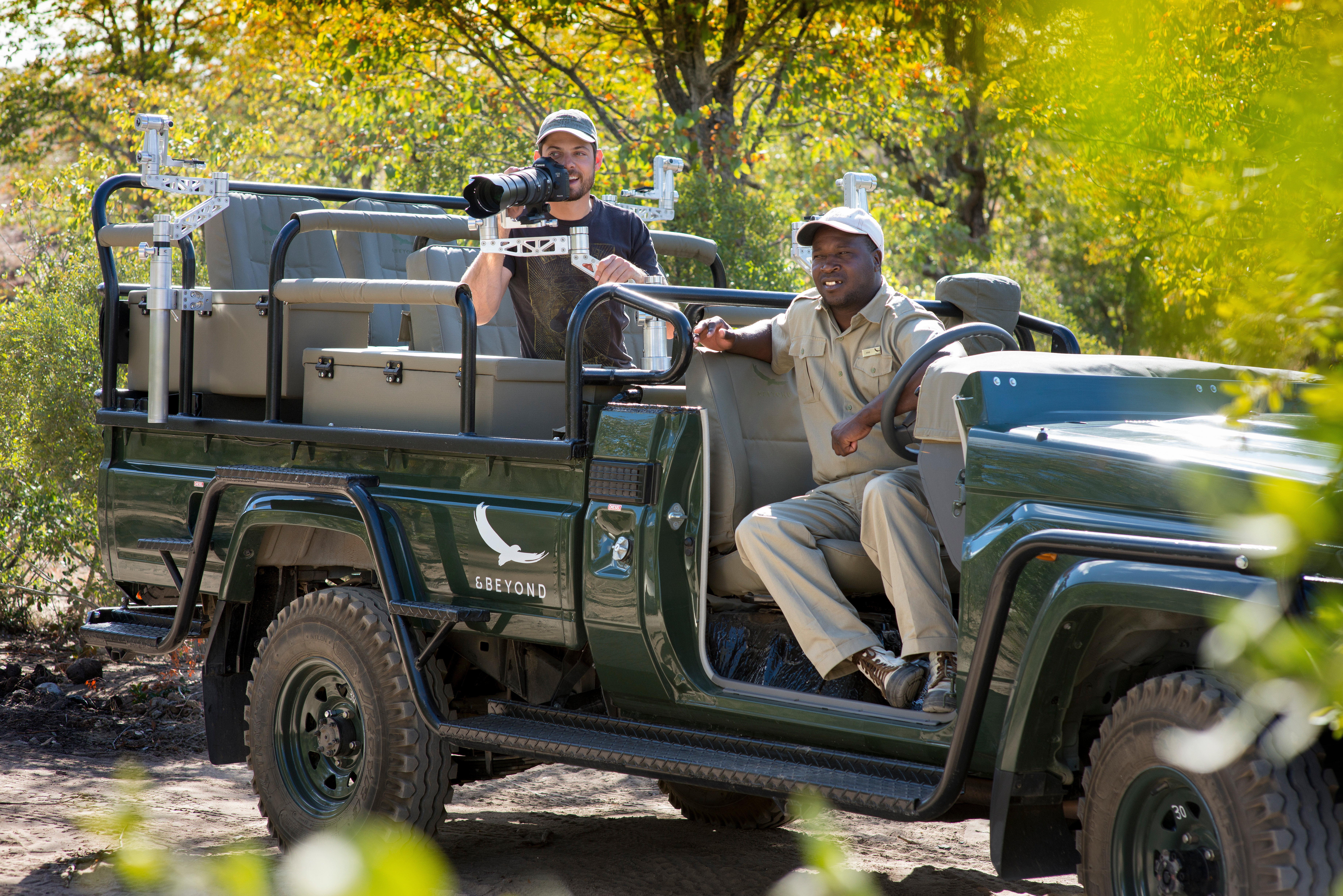 Private safari vehicle (Ngala)