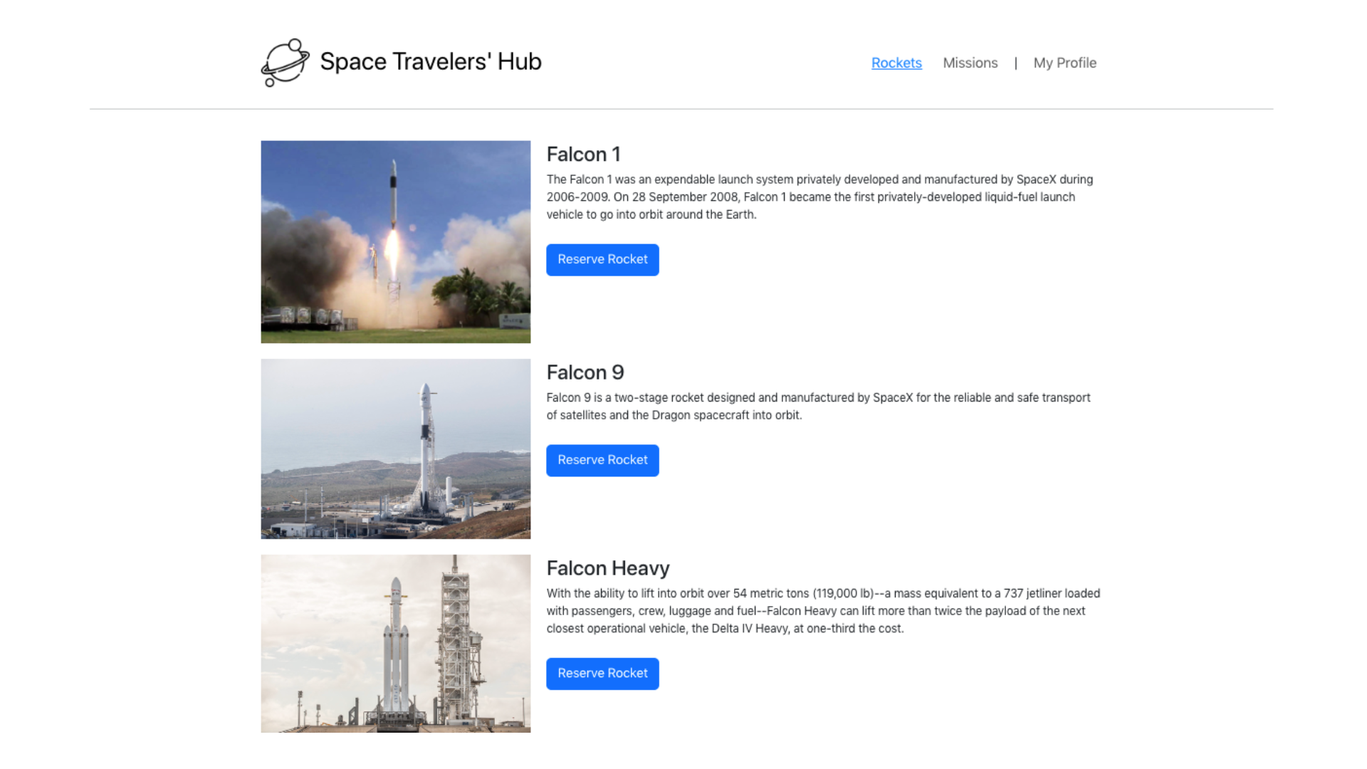Space Travelers Hub