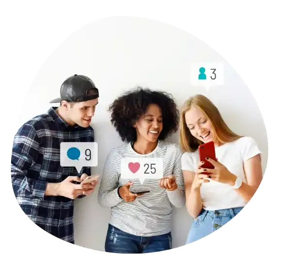 Social network web development platform