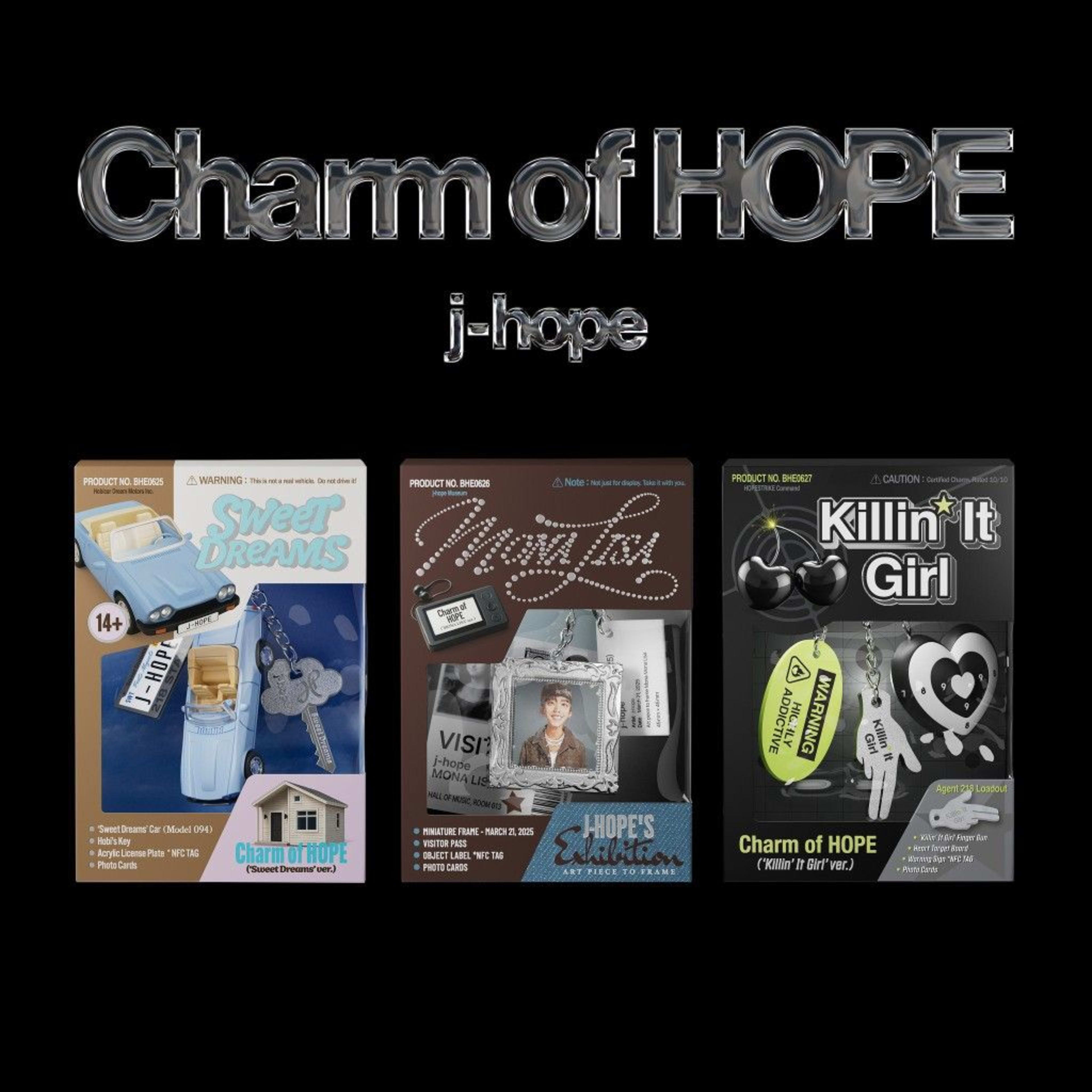 J-hope (BTS) - Charm of HOPE (Keyring Album NFC)