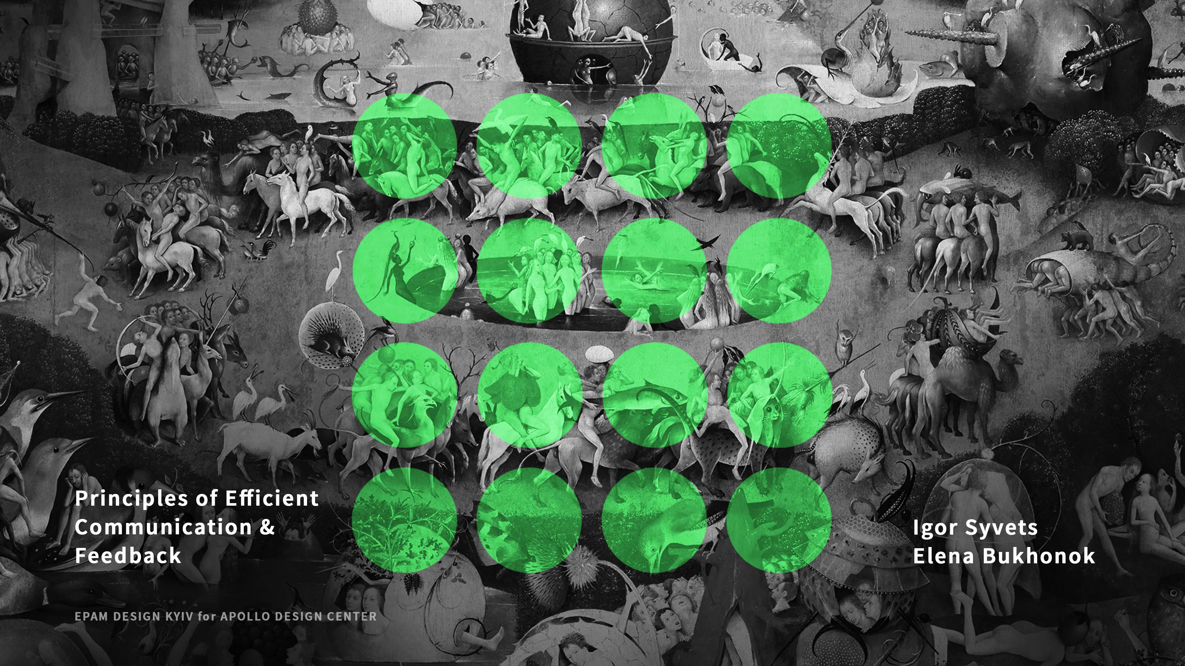 Principles of Efficient Communication