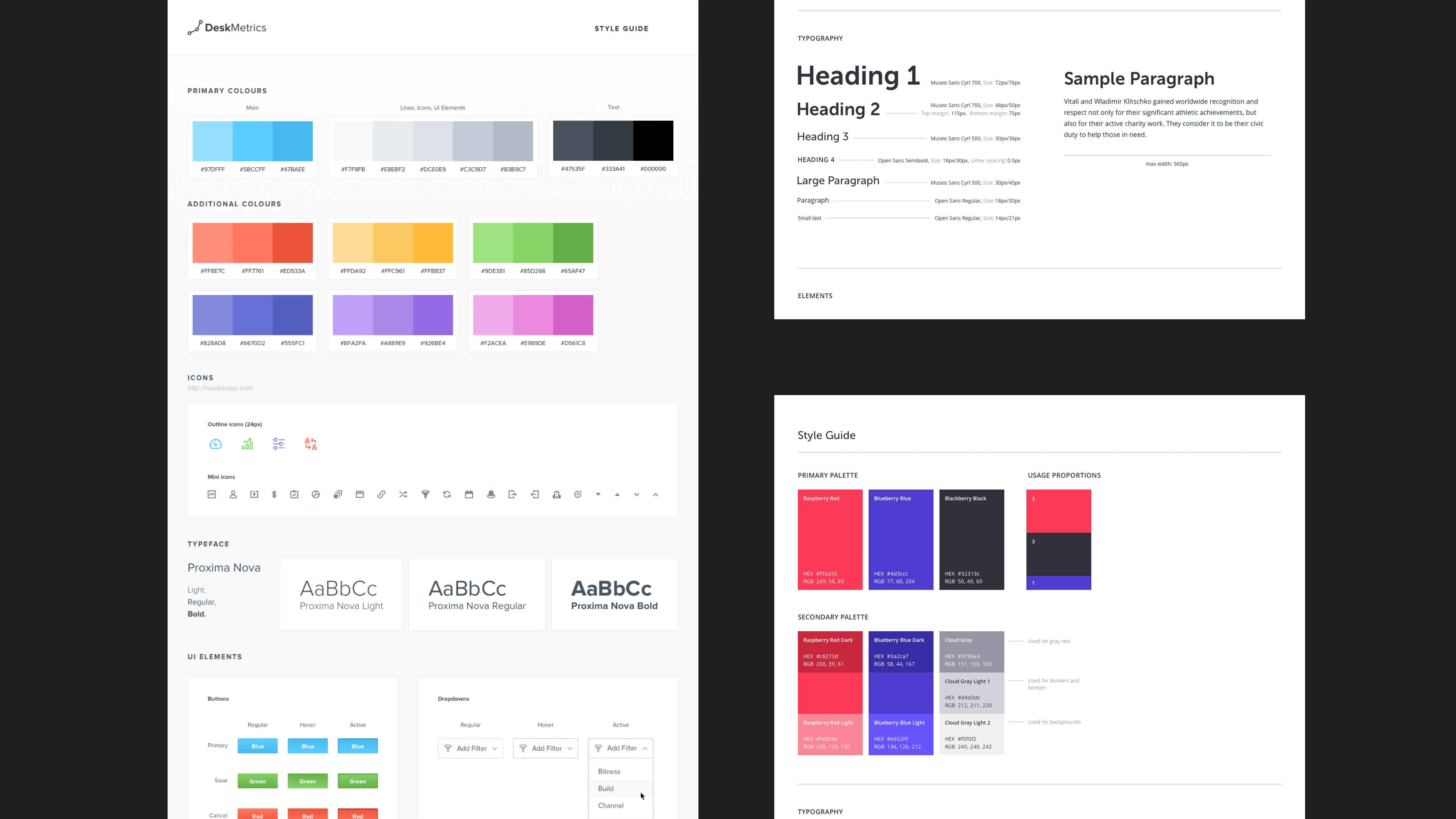 Style guide examples