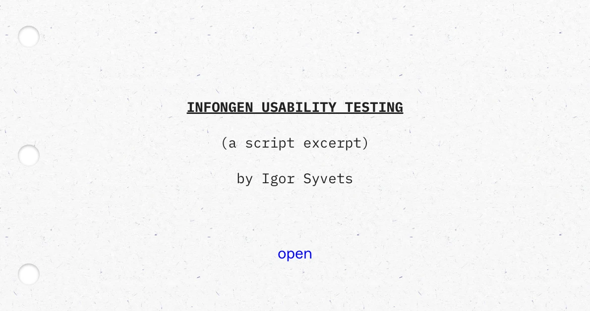 UX Test Script