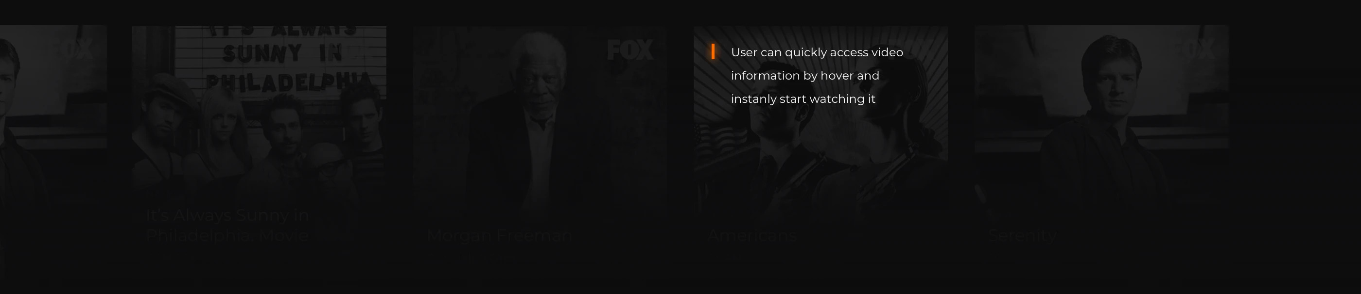 FoxPlay card preview