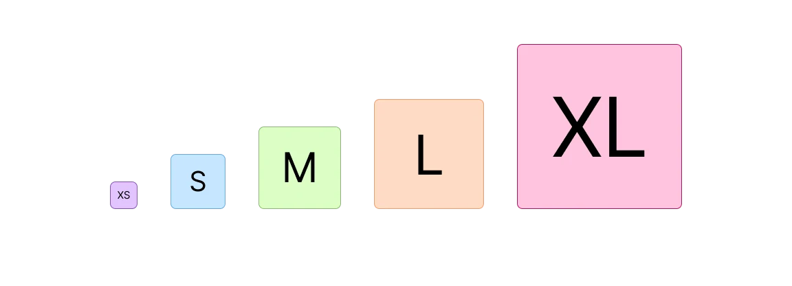 Design system spacing values