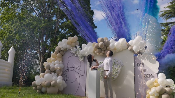 Gender reveal & Baptême