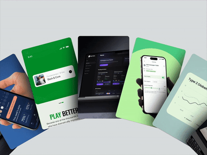 Device mockup showcase