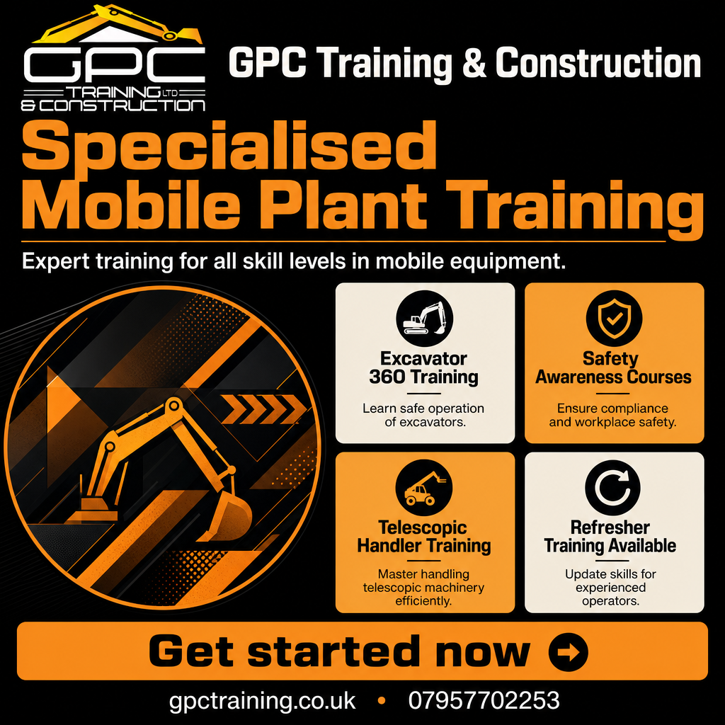Plant & construction training social post