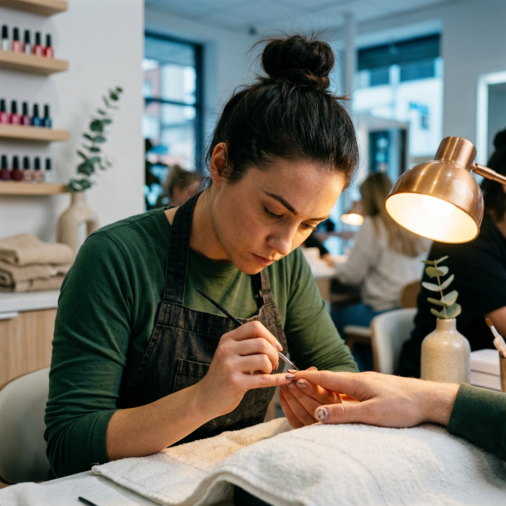 Nail salon content example