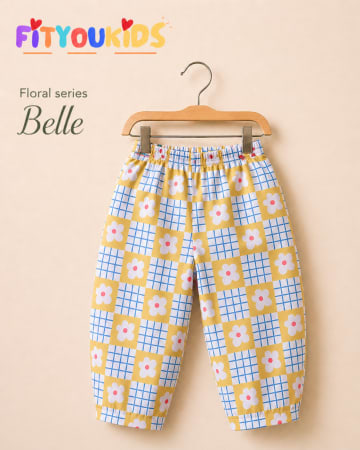 Belle celana barrel anak motif lucu Fityoukids