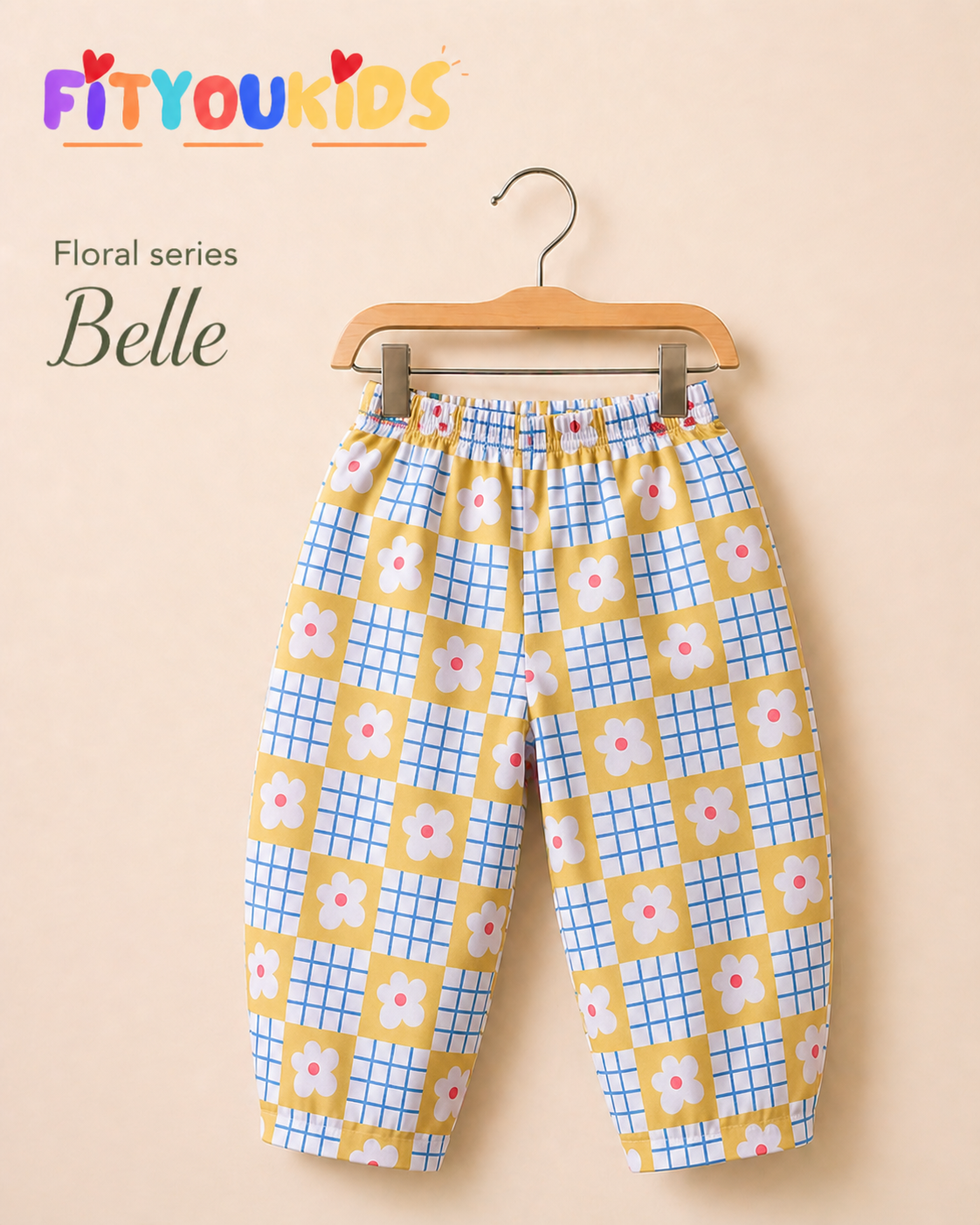 Belle celana barrel anak motif lucu Fityoukids