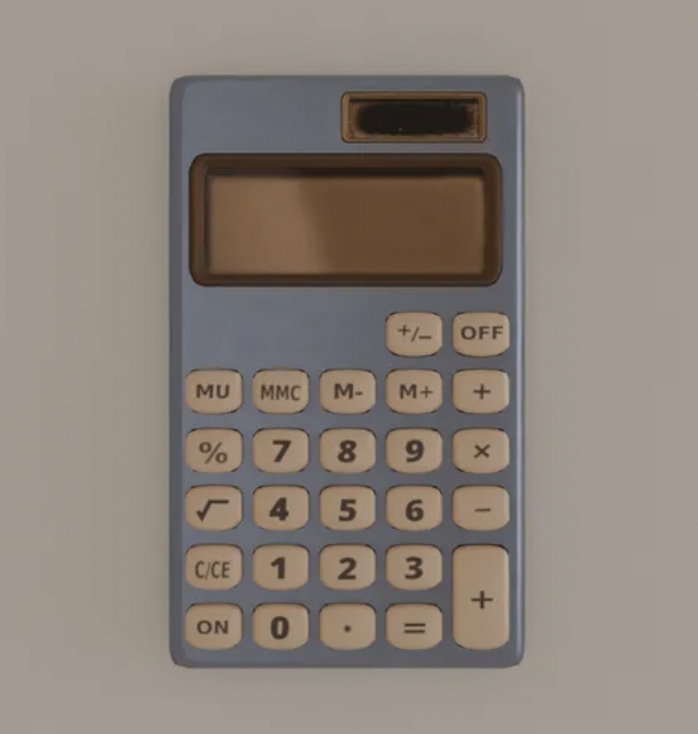 Calculator black
