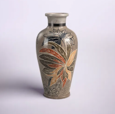 Floral Ceramic Vase
