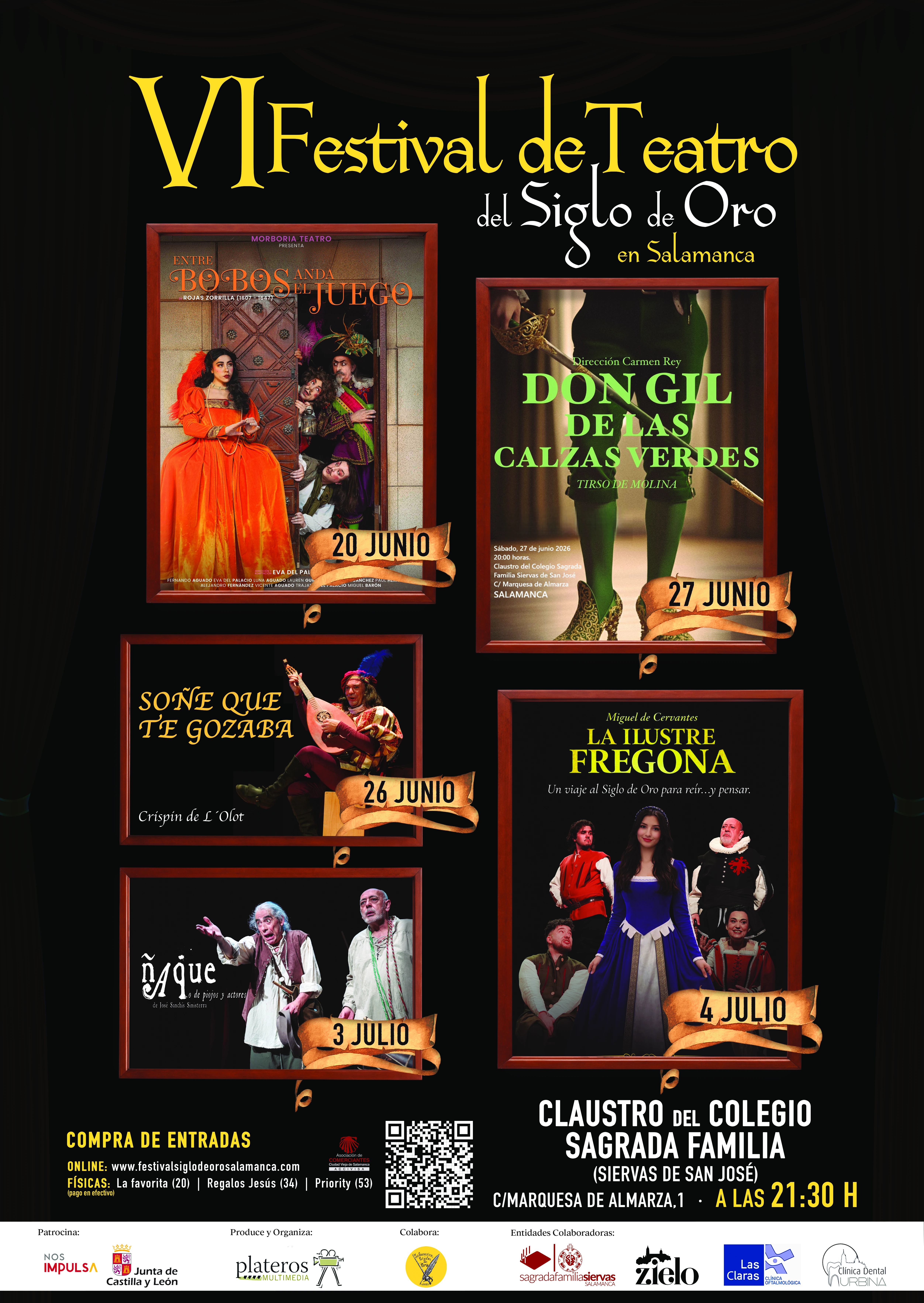 Cartel oficial Teatro Clásico 2026
