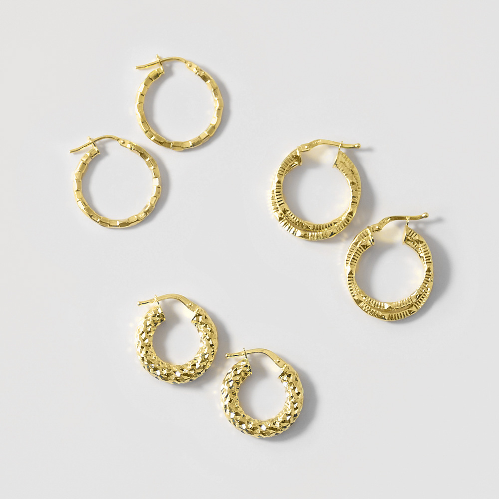 Aretes de oro
