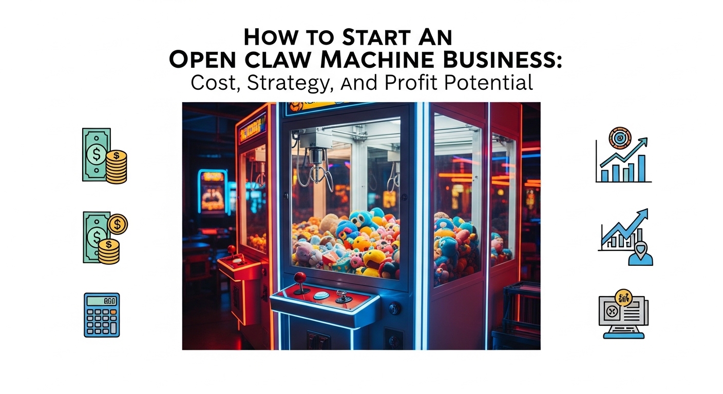 How to Start an Open Claw Machine Business: Cost, Strategy, and Profit Potential