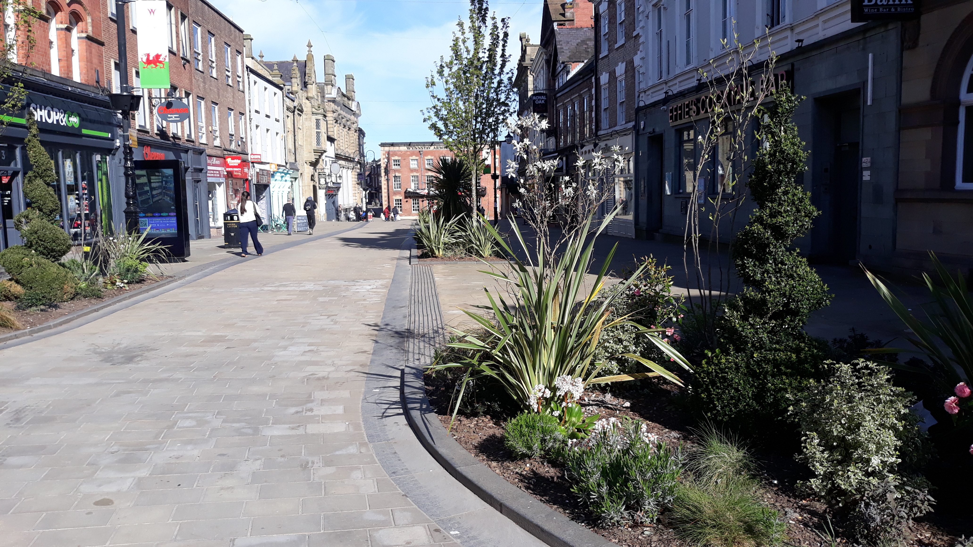 Wrexham city centre