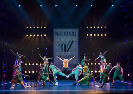 The cast of the national tour of "Bring It On: The Musical." 