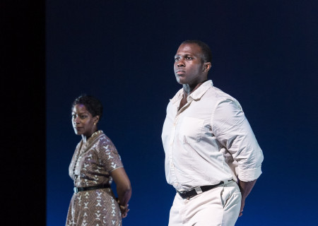 C. Kelly Wright and Joshua Henry in Kander and Ebb's "The Scottsboro Boys"