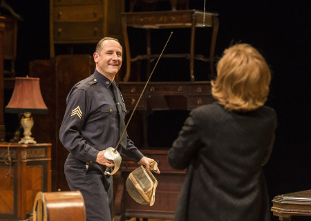 Sam Robards and Kate Burton in Arthur Miller’s classic drama ‘The Price’ at the Mark Taper Forum.