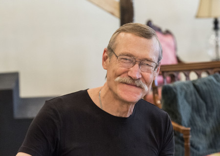 Cast member James Carpenter on the first day of rehearsal for “Head of Passes” by Tarell Alvin McCraney, directed by Tina Landau. “Head of Passes” plays September 13 through October 22, 2017, as part of Center Theatre Group’s 50th anniversary season at the Mark Taper Forum. The opening is September 24. For tickets and information, please visit CenterTheatreGroup.org or call (213) 628-2772. Media Contact: CTGMedia@ctgla.org / (213) 972-7376. Photo by Craig Schwartz.