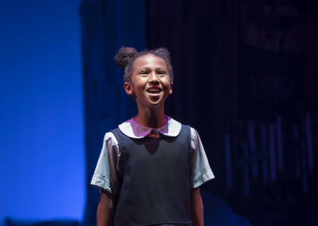 Mariama Diop in “Once on This Island.” With book and lyrics by Lynn Ahrens, music by Stephen Flaherty, choreography by Camille A. Brown and directed by Michael Arden, “Once on This Island” is presented by Center Theatre Group at the Ahmanson Theatre April 7 through May 10, 2020. For more information, please visit CenterTheatreGroup.org. Press Contact: CTGMedia@CTGLA.org / (213) 972-7376. Photo by Joan Marcus.