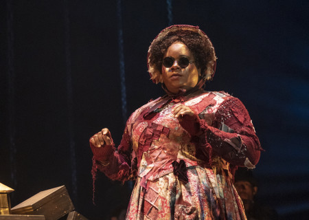 Alex Newell in 'A Christmas Carol.' Photo by Joan Marcus.