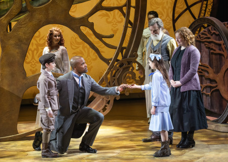 The cast of "The Secret Garden" in the revival production of “The Secret Garden” at Center Theatre Group / Ahmanson Theatre February 19 through March 26, 2023.<br />
Photo credit: Matthew Murphy of MurphyMade