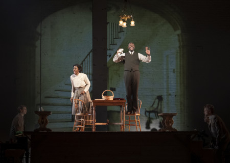 Broadway Cast, 2023. Courtnee Carter and Douglas Lyons. Photo by Joan Marcus.