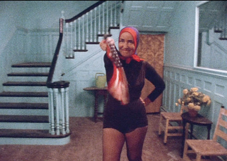 Little Edie performs her revolutionary dance in "Grey Gardens" (1975).