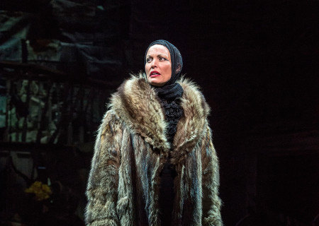 Rachel York in "Grey Gardens" at The Ahmanson Theatre.