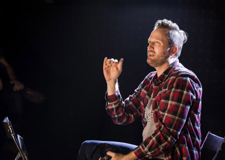 Todd Almond, who is featured with Courtney Love in “Kansas City Choir Boy" at the Center Theatre Group/Kirk Douglas Theatre. With music and lyrics by Almond and directed by Kevin Newbury, “Kansas City Choir Boy” is produced by Beth Morrison Projects and is presented as a special DouglasPlus event October 15 through November 8, 2015. For tickets and information, please visit CenterTheatreGroup.org or call (213) 628-2772.<br />
Contact: CTGMedia@CenterTheatreGroup.org / (213) 972-7376.<br />
Photo by Craig Schwartz