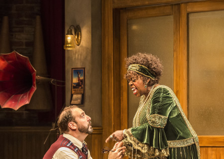 Ed Swidey and Lillias White in August Wilson’s “Ma Rainey’s Black Bottom,” directed by Phylicia Rashad, playing through October 16, 2016, at Center Theatre Group/Mark Taper Forum at the Los Angeles Music Center. For tickets and information, please visit CenterTheatreGroup.org or call (213) 628-2772. Contact: CTGMedia@ctgla.org/ (213) 972-7376. Photo by Craig Schwartz.