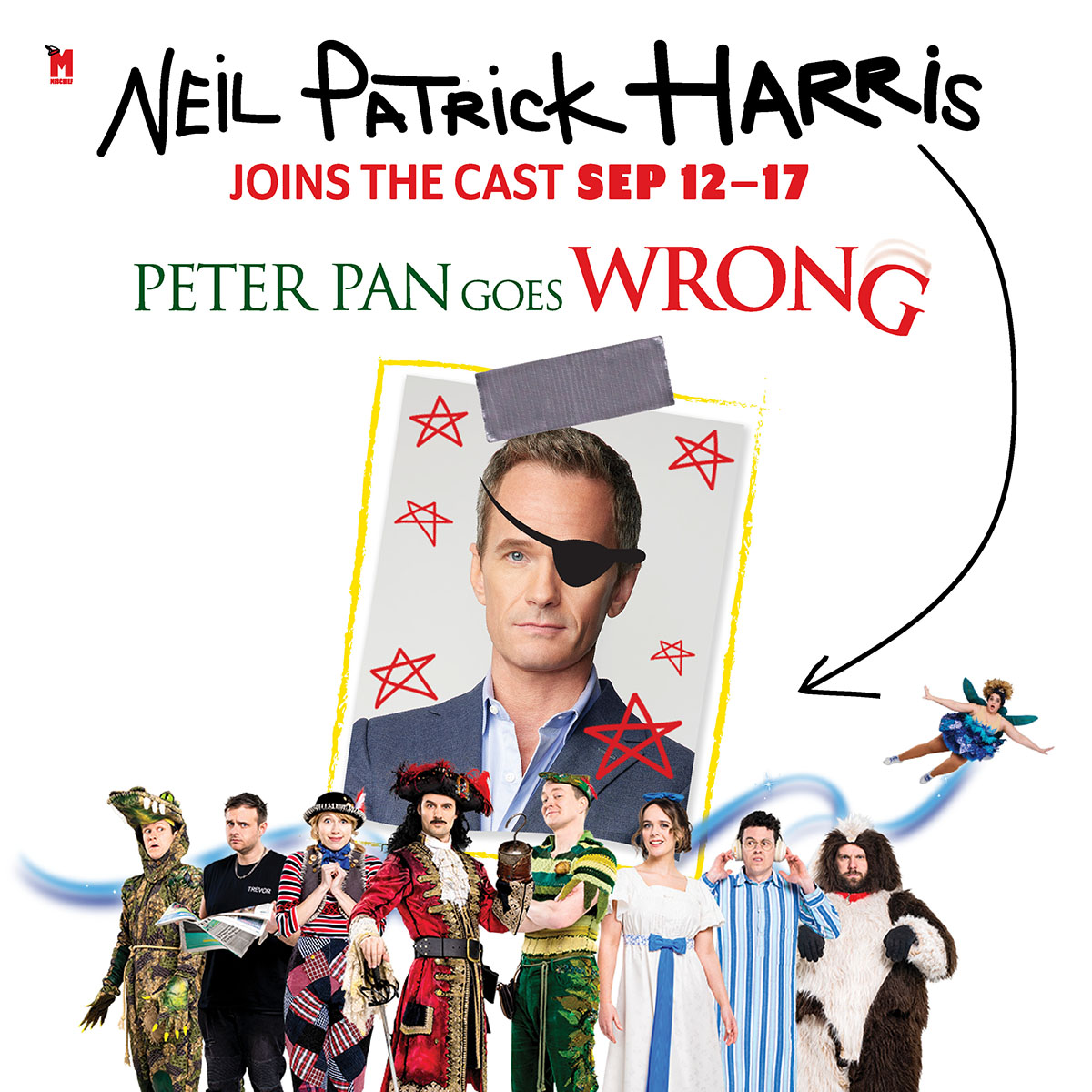 Peter Pan Goes Wrong' review: Bradley Whitford and Mischief make merry