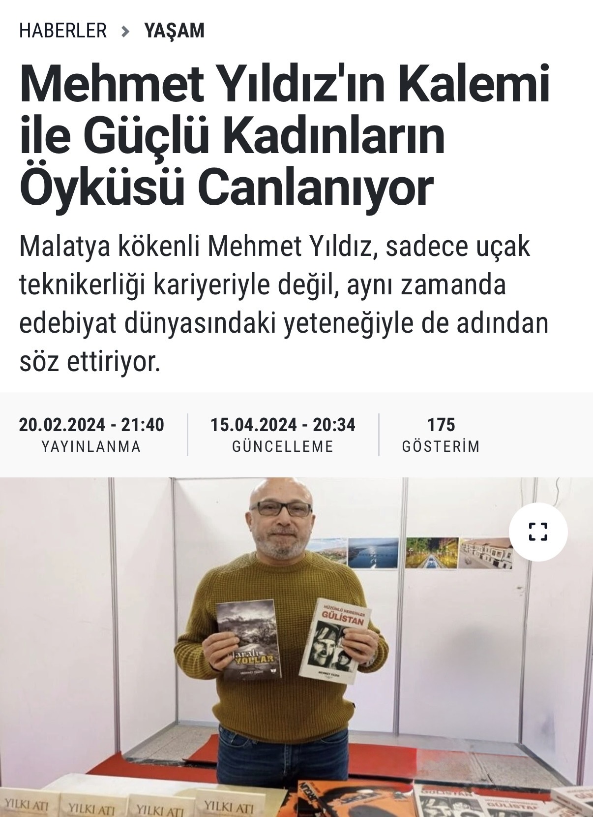 Basında Mehmet Yıldız