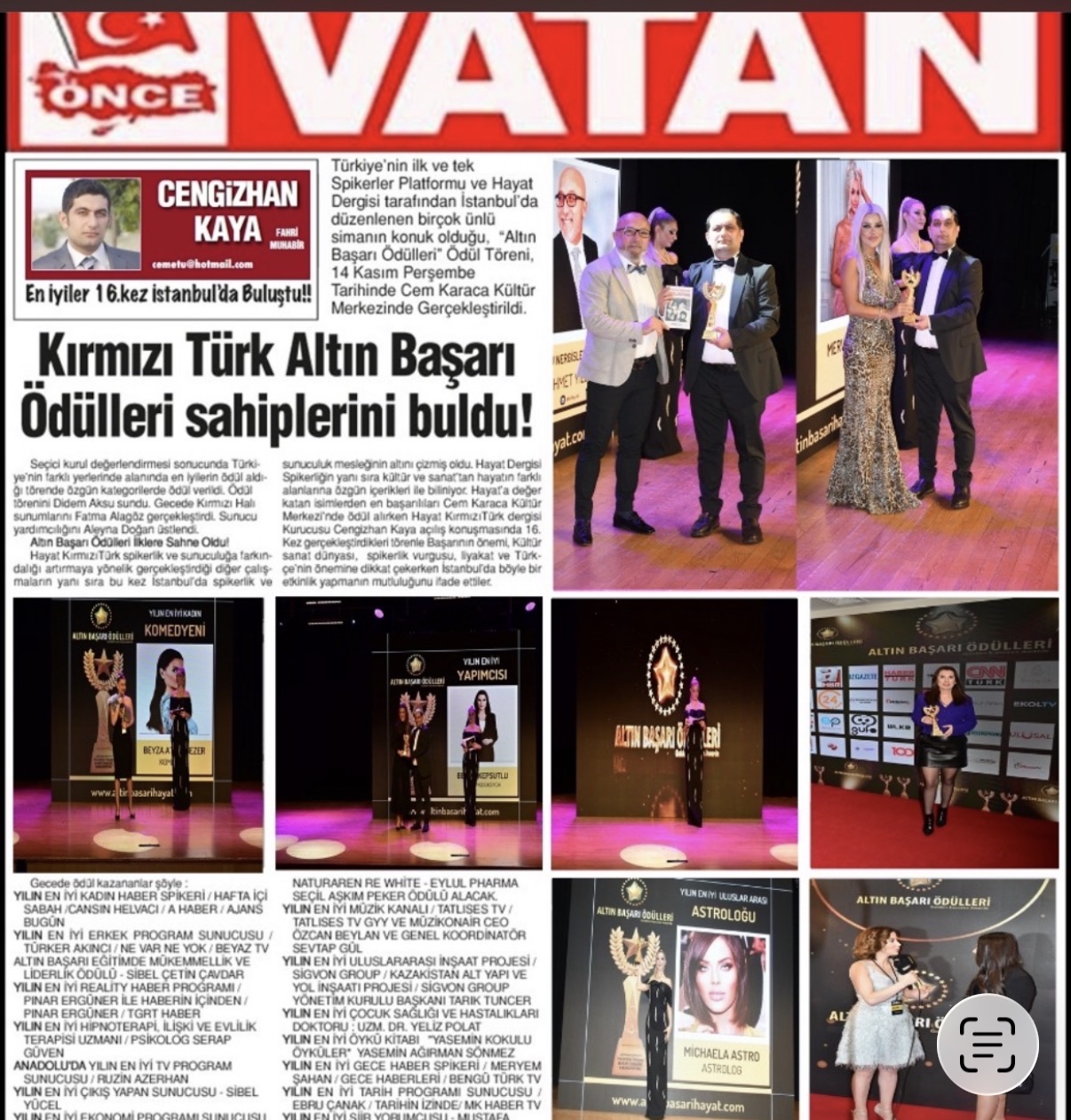Basında MehmetYıldız