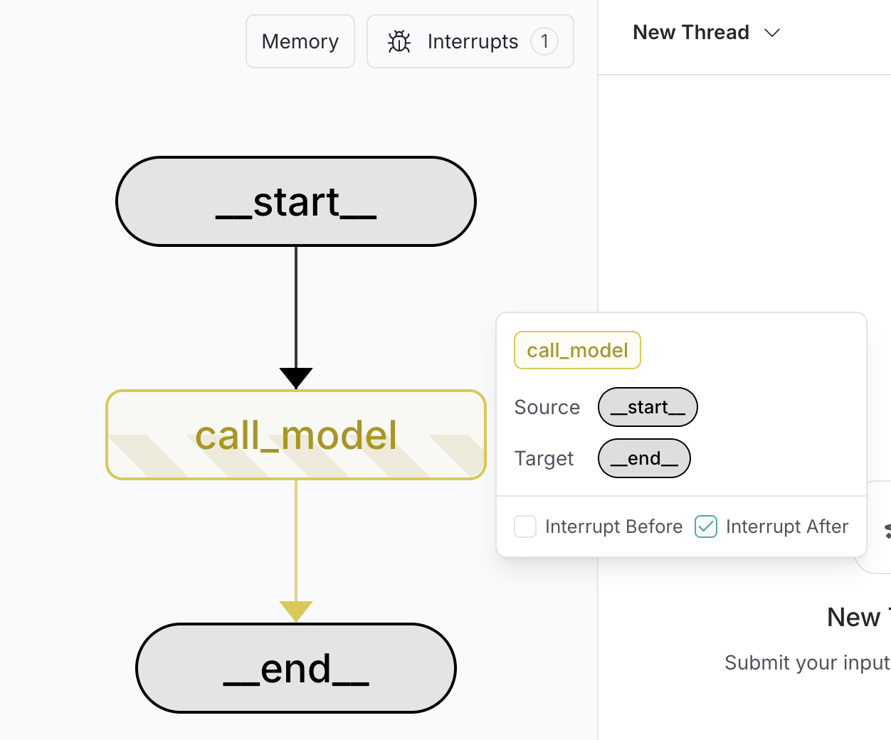 LangSmith Studio Breakpoints