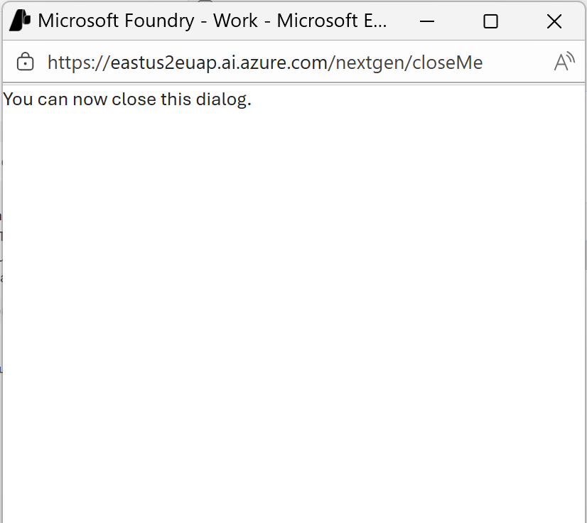 Confirmation Dialog