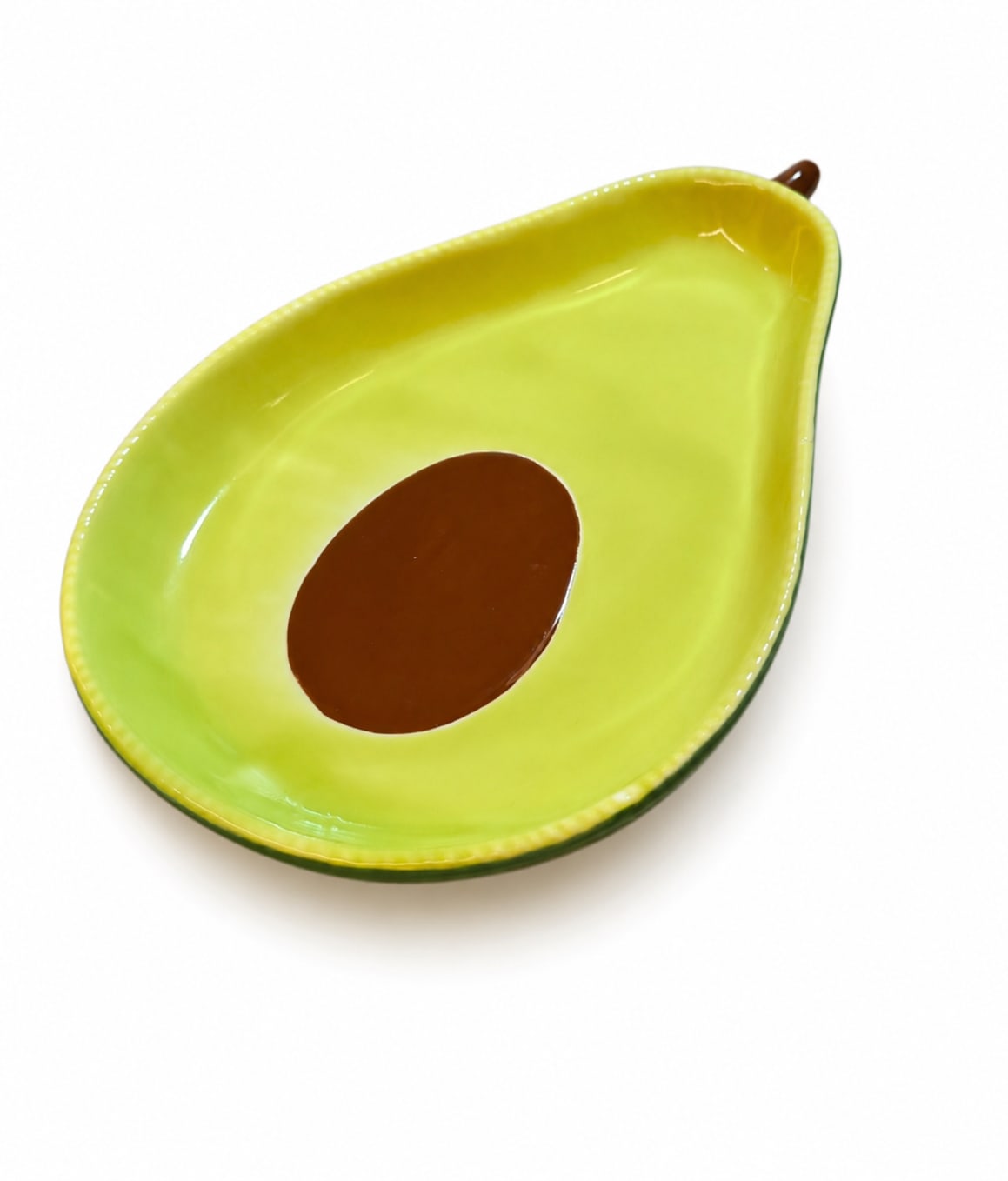 Bowl Cerâmica de Abacate 21x14cm