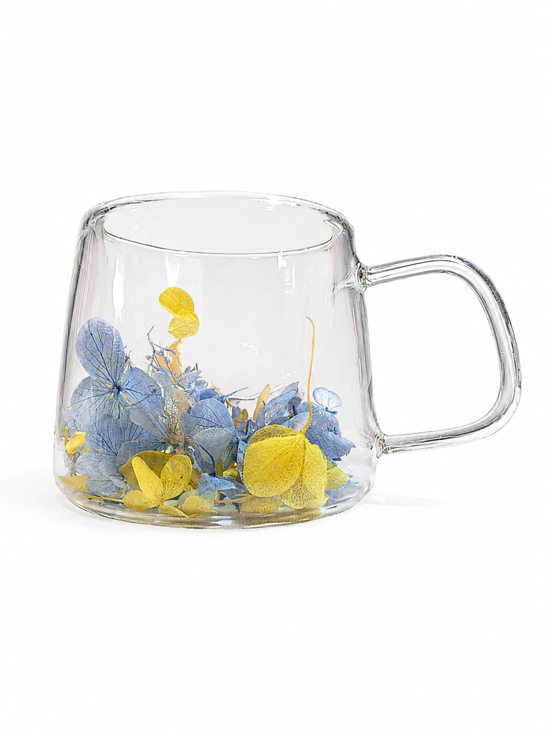 Caneca Parede Dupla c/Flor 250ml