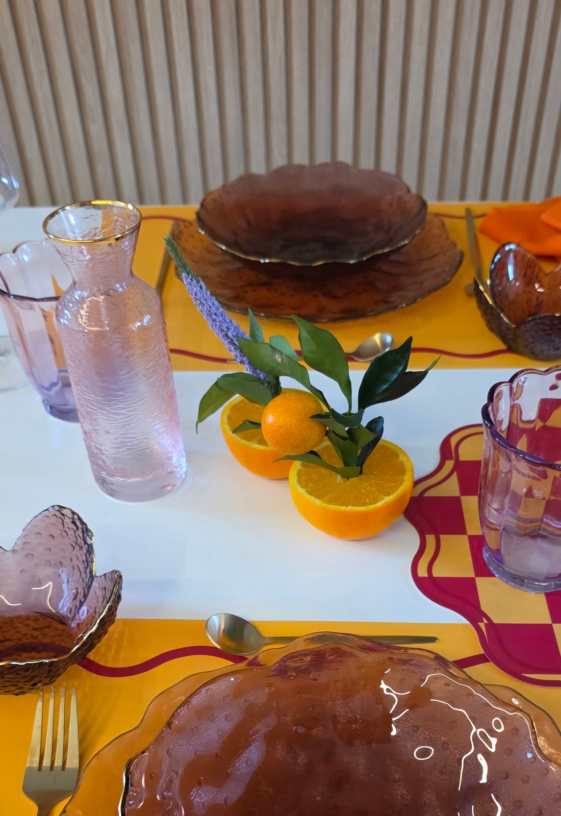 Vaso / Jarra Vidro Orgânico Rubi