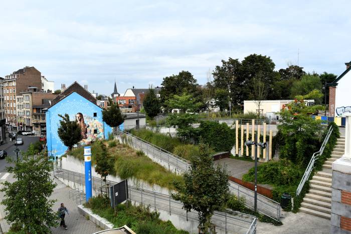Projet « Tracé de l’eau » de Forest