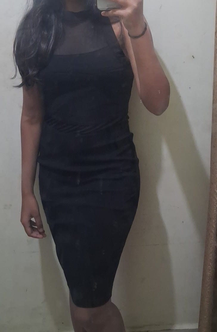 black Bodycon dress - Image 1