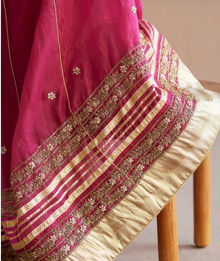 Blouse With Skirt And Dupatta - Image 3