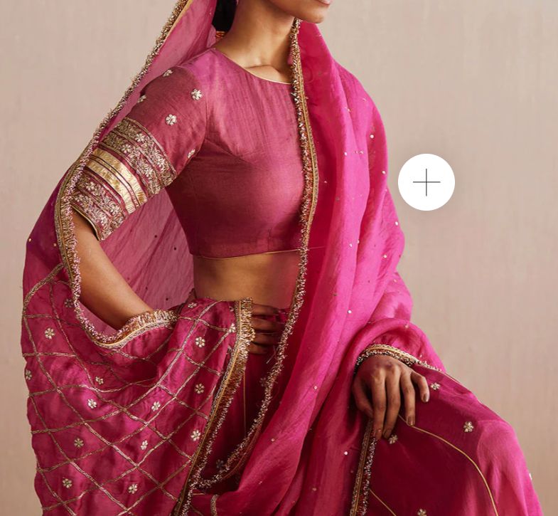 Blouse With Skirt And Dupatta - Image 4