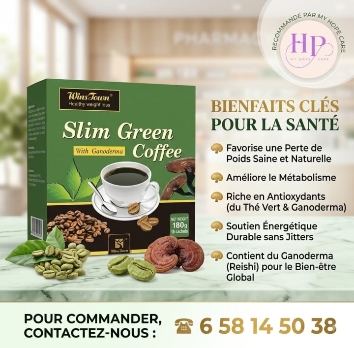 Slim Green Coffee au Ganoderma