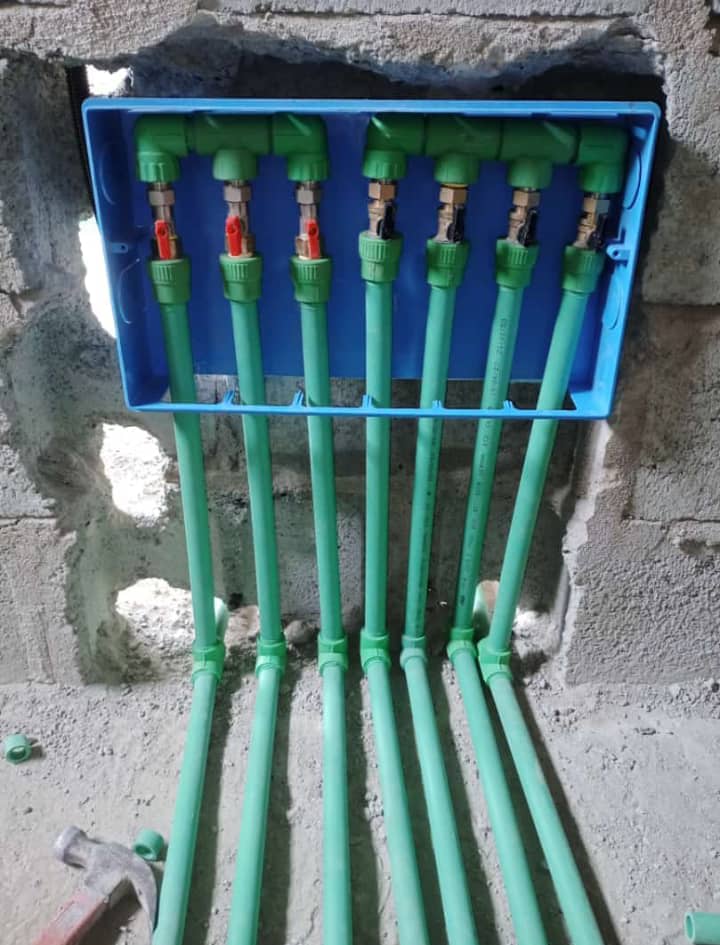 Travaux de plomberie