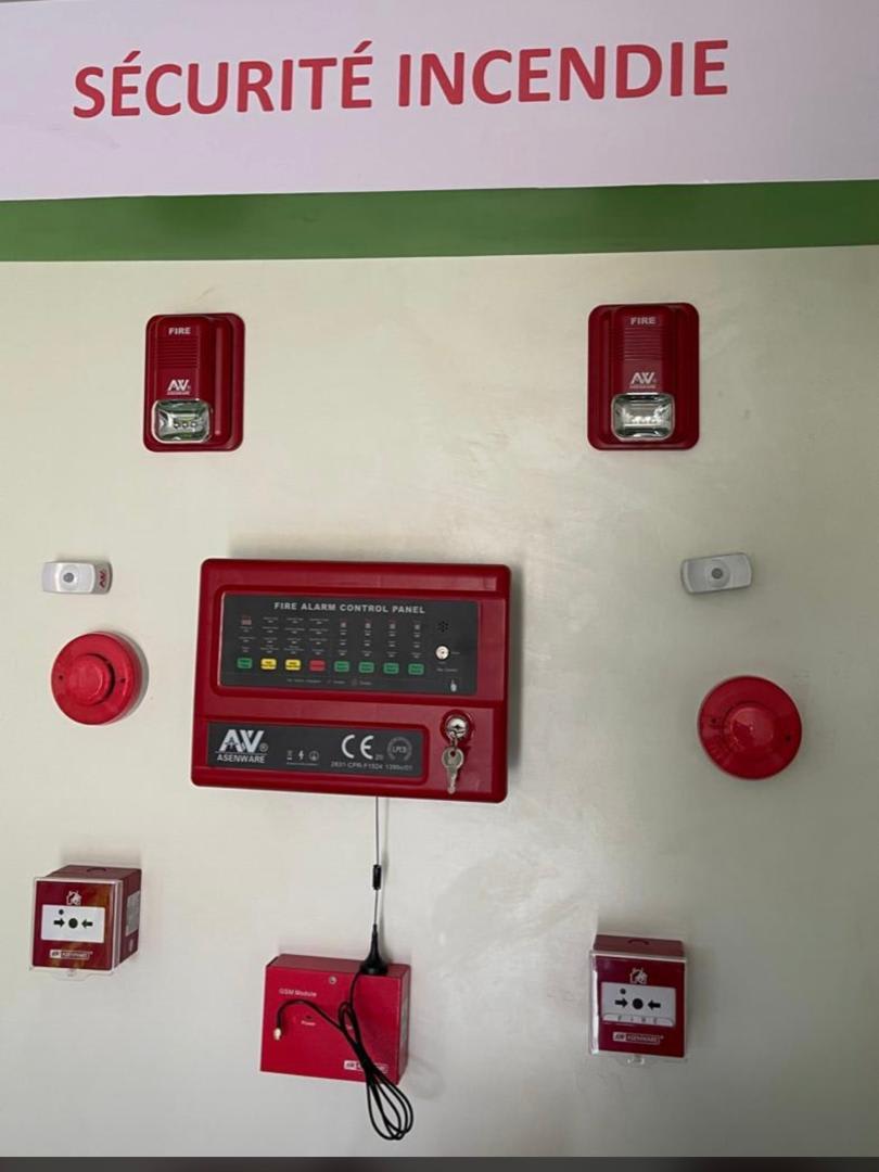 Système alarme anti-incendie