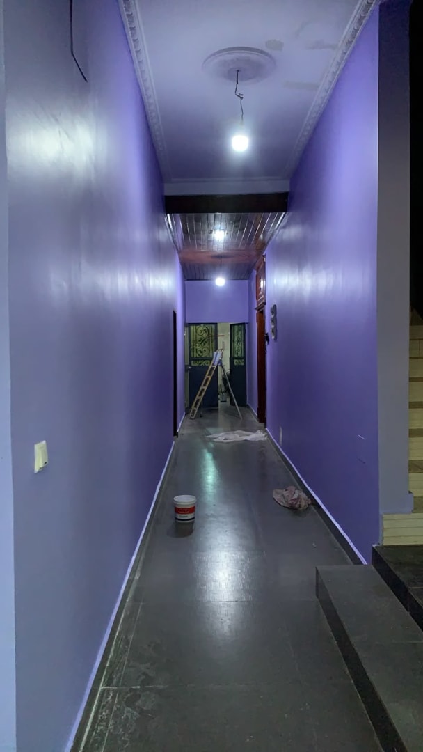 Travaux de peinture en bâtiment