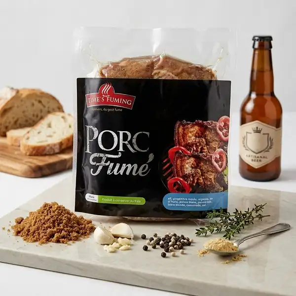 Porc fumé Time’s Fuming 800g – Viande fumée au Cameroun